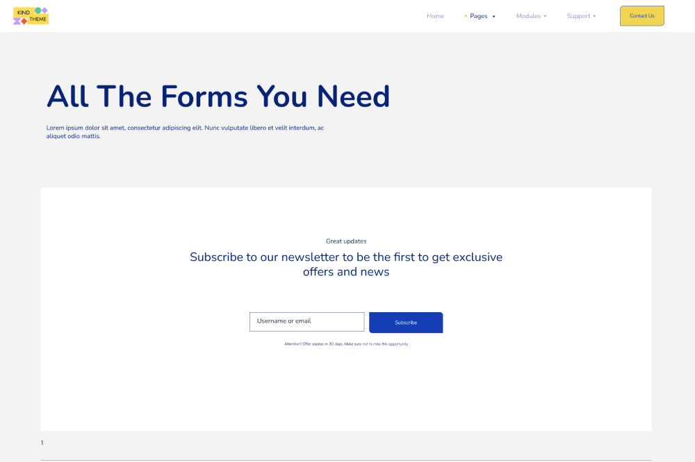 Forms-Page