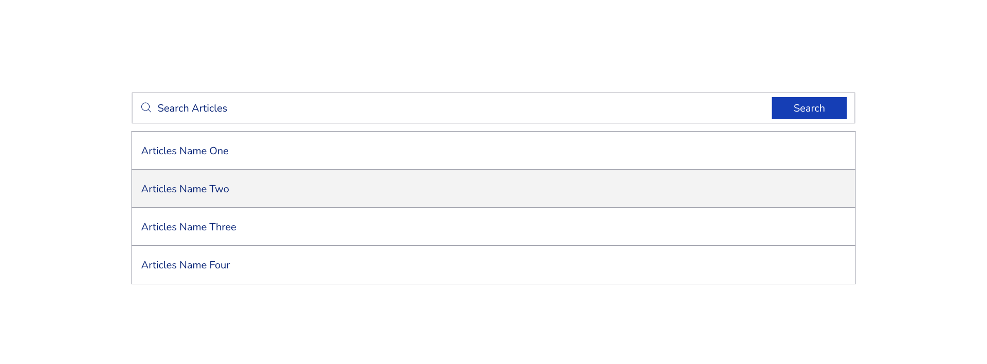 Search Articles