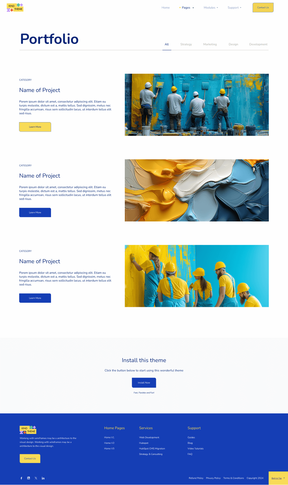 Portfolio Page