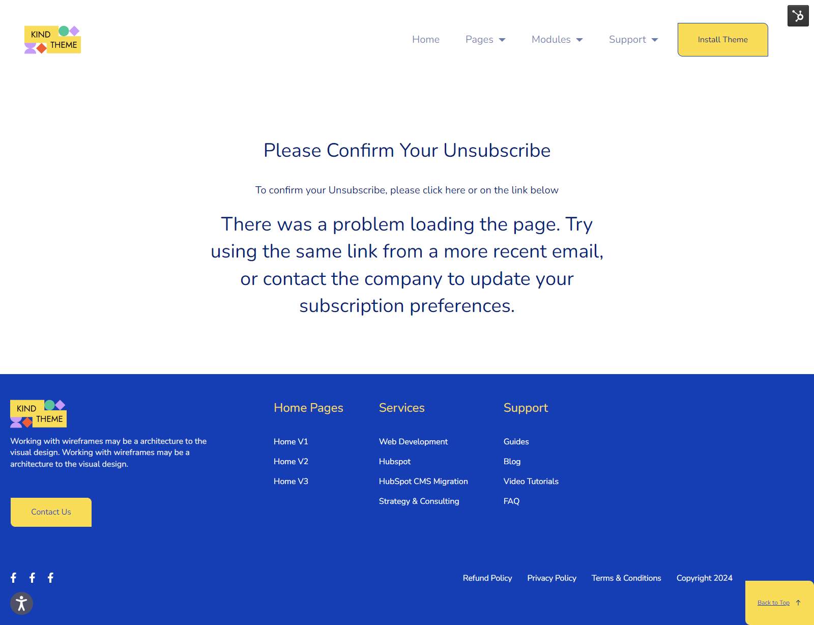Email Backup Unsubscribe
