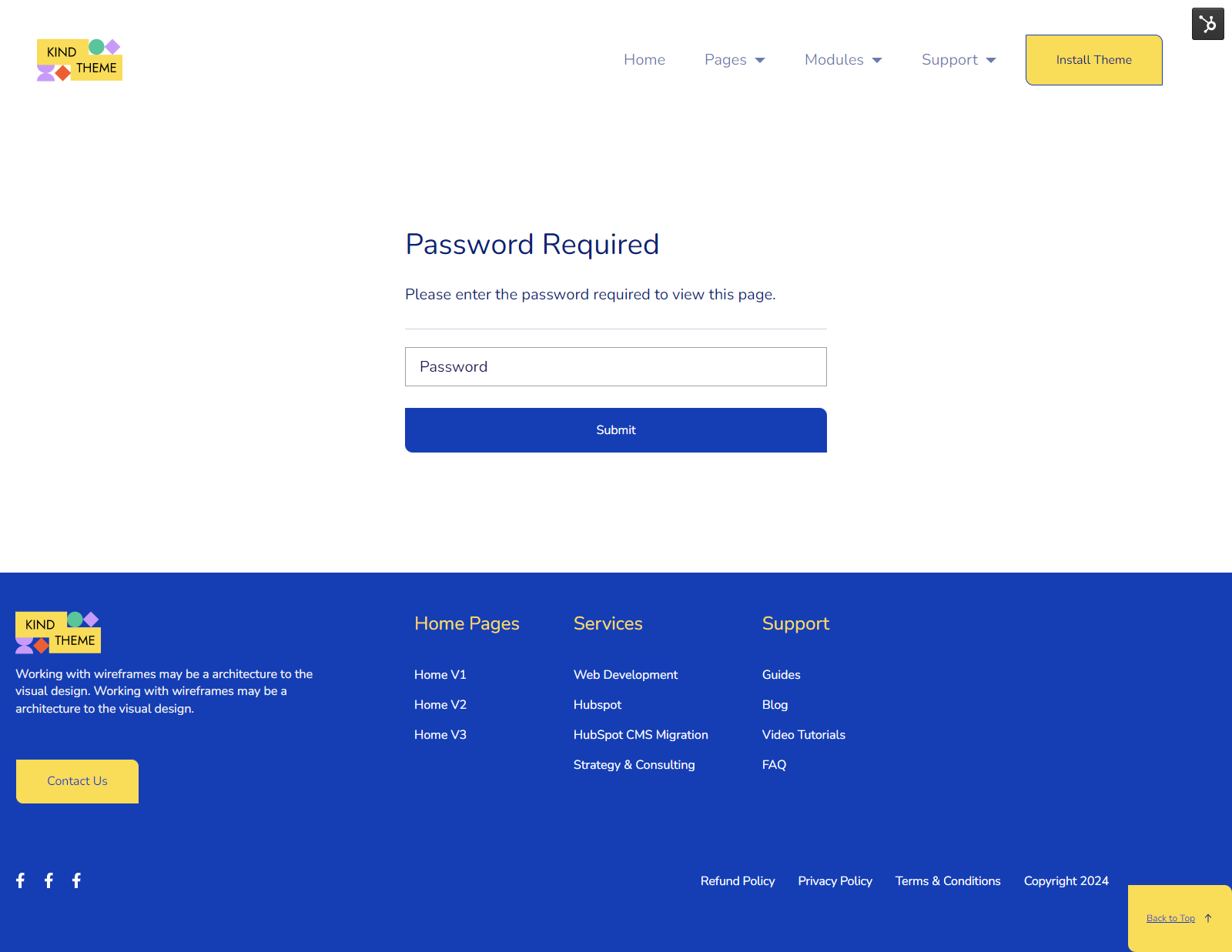 Password Prompt